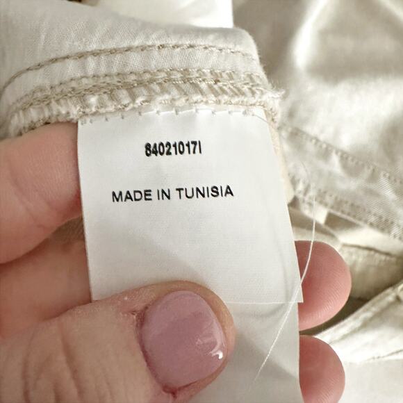 Marina Rinaldi Jeany Champagne Tapered Jeans 37" Inseam Women's Plus Size 22 - Picture 9 of 15